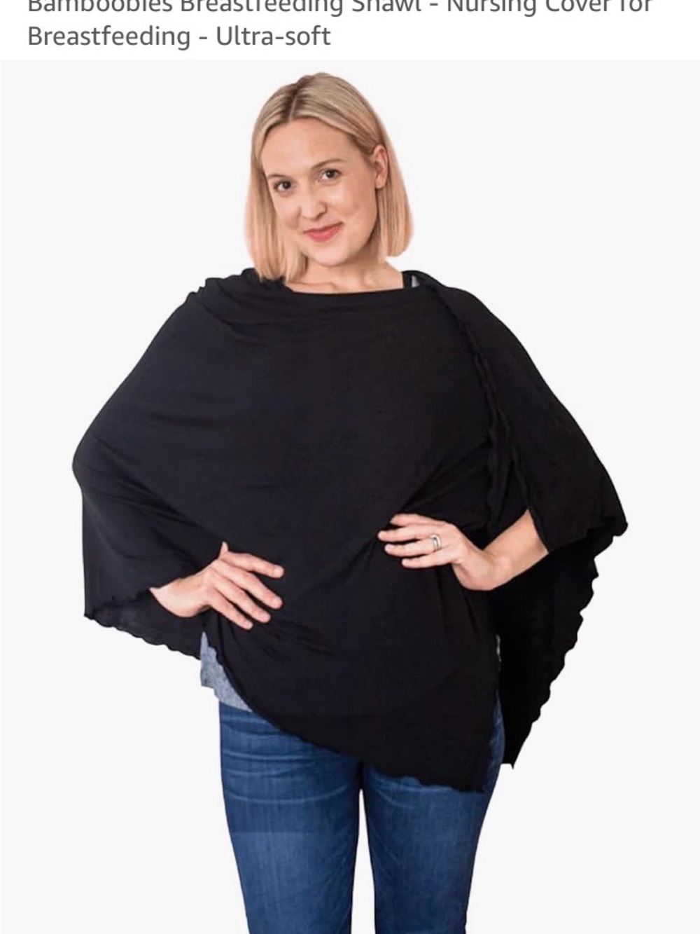 Lightweight nursing cover / shawl